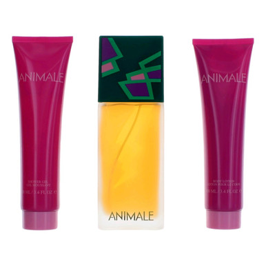 SET ANIMALE 100ML VAPO DAMA (3PCS)